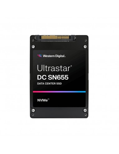 Western Digital Ultrastar DC SN655 U.3 3,84 TB PCI Express 4.0 TLC 3D NAND NVMe