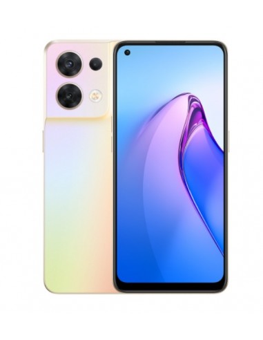 OPPO Reno 8 16,3 cm (6.4") SIM doble Android 12 5G USB Tipo C 8 GB 256 GB 4500 mAh Oro