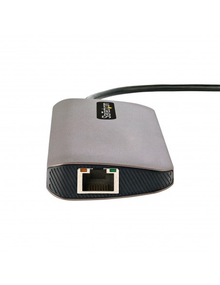 StarTech.com Adaptador Multipuertos USB C de Vídeo 4K a 60Hz, con Hub de 3 Puertos USB-A de 5Gbps, Entrega de Alimentación USB