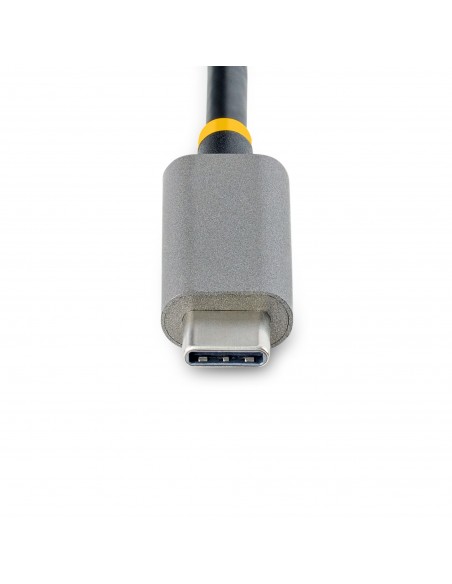 StarTech.com Hub Concentrador USB-C de 4 Puertos con Entrega de Alimentación de 100W de Paso - Ladrón USB Tipo C - - 2x USB-A +