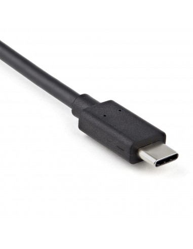 StarTech.com Adaptador Multipuertos USB-C - Docking Station USB Tipo C - HDMI o VGA - con Cable de 29cm - con Puertos USB A y