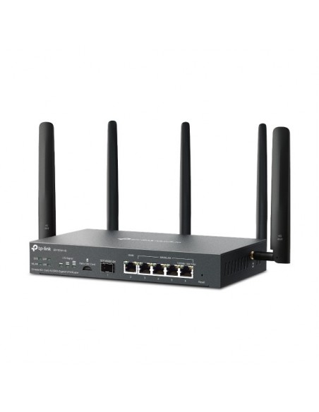 TP-Link Omada ER706W-4G router inalámbrico Gigabit Ethernet Doble banda (2,4 GHz   5 GHz) Negro