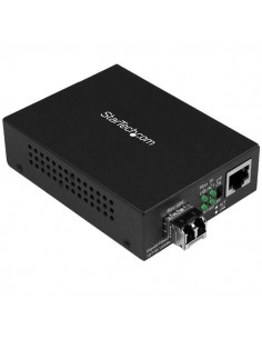 StarTech.com Conversor Compacto de Medios Ethernet Gigabit a Fibra Multimodo LC - 550m
