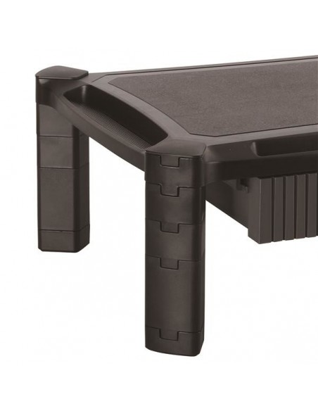 StarTech.com Base con Cajón para Monitor - de Altura Ajustable con Columnas Apilables - con Soporte para Pantallas hasta 32 StarTech.com Base con Cajón para Monitor - de Altura Ajustable con Columnas Apilables - con Soporte para Pantallas hasta 32