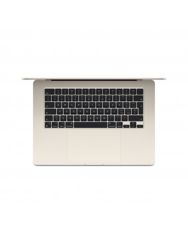 Apple MacBook Air Apple M M3 Portátil 38,9 cm (15.3") 8 GB 512 GB SSD Wi-Fi 6E (802.11ax) macOS Sonoma Beige