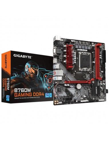 Gigabyte B760M GAMING DDR4 placa base Intel B760 Express LGA 1700 micro ATX