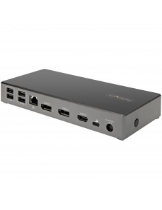 StarTech.com Dock USB-C - Docking Station USB Tipo C para 3 Monitores de 4K - con 100W de Entrega de Alimentación PD - Modo Alt 2