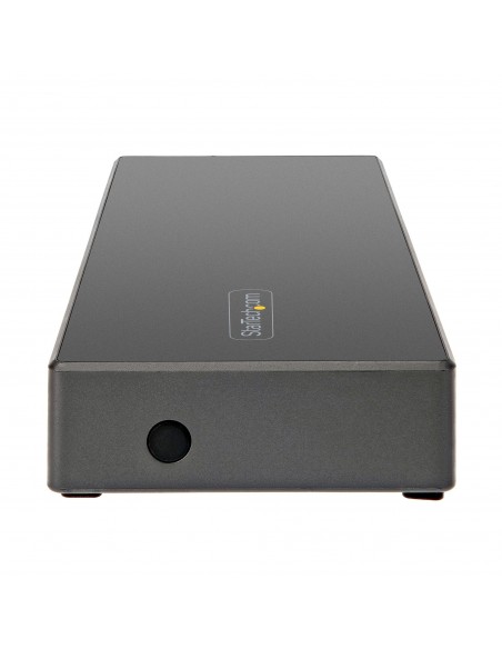 StarTech.com Dock USB-C - Docking Station USB Tipo C para 3 Monitores de 4K - con 100W de Entrega de Alimentación PD - Modo Alt
