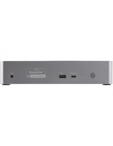 StarTech.com Mini Docking Station USB-C - Replicador de Puertos para 4 Monitores DisplayPort y HDMI 4K 60Hz - con PD de 100W -
