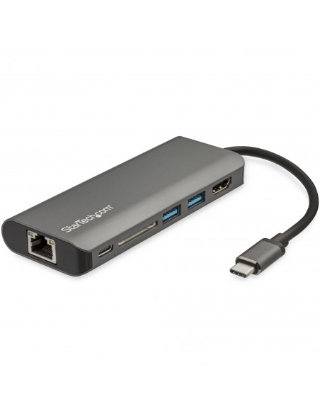 StarTech.com Adaptador Multipuertos USB-C - Docking Station Portátil USB Tipo C a HDMI de 4K - Hub Ladrón USB 3.0 de 2 Puertos StarTech.com Adaptador Multipuertos USB-C - Docking Station Portátil USB Tipo C a HDMI de 4K - Hub Ladrón USB 3.0 de 2 Puertos