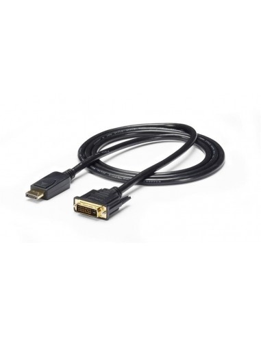 StarTech.com Cable 1,8m Adaptador de Vídeo DisplayPort a DVI - Conversor DP - Hasta 1920x1200 - Pasivo