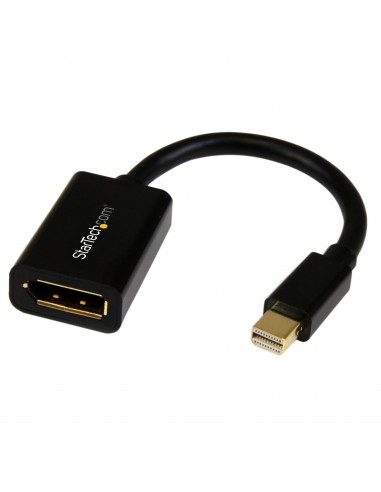 StarTech.com Adaptador Mini DisplayPort a DisplayPort - de Vídeo 4K x 2K - Conversor Mini DP a DP UHD - Convertidor mDP a DP