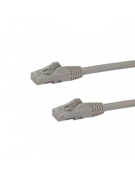 StarTech.com Cable de 10m Gris de Red Gigabit Cat6 Ethernet RJ45 sin Enganche - Snagless