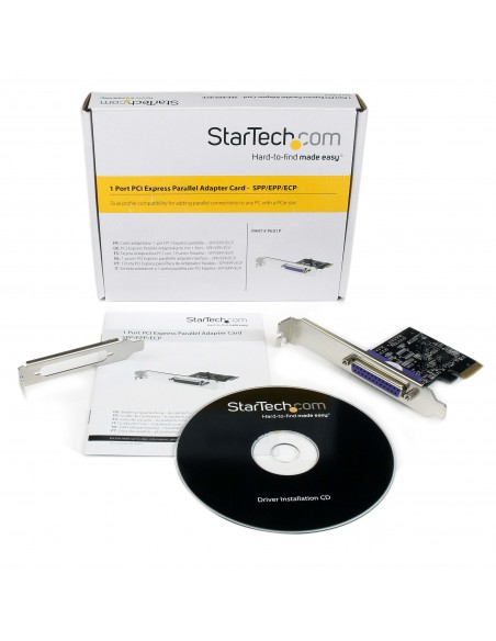 StarTech.com PEX1P2 tarjeta y adaptador de interfaz Interno Paralelo