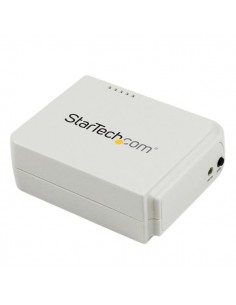 StarTech.com Servidor de Impresión Inalámbrico Wireless N y Ethernet de 1 Puerto USB - 802.11 b g n