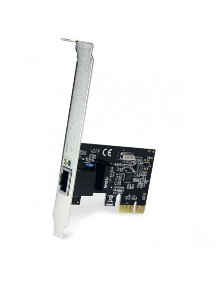 StarTech.com Adaptador Tarjeta de Red NIC PCI Express PCI-e de 1 Puerto Gigabit Ethernet - 1x RJ45 Hembra - Perfil Doble