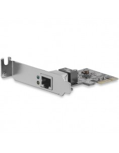 StarTech.com Tarjeta de Red PCI Express de 1 Puerto Gigabit Ethernet RJ45 - Adaptador NIC PCI-e - Perfil Bajo