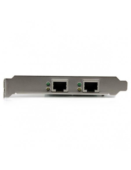 StarTech.com Adaptador Tarjeta de Red NIC PCI Express PCI-E de 2 Puertos Ethernet Gigabit RJ45 StarTech.com Adaptador Tarjeta de Red NIC PCI Express PCI-E de 2 Puertos Ethernet Gigabit RJ45