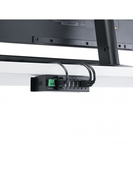 StarTech.com Hub Industrial de 7 Puertos USB 2.0 con Protección Antiestática ESD y Protección de Picos de 350W