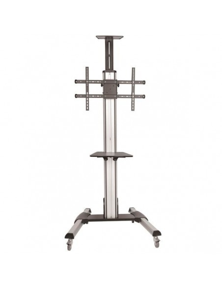 StarTech.com Carro de Transporte para Televisor de 32 a 70 Pulgadas - Carrito AV Móvil Mesa Rodante para TV VESA con Ajuste de