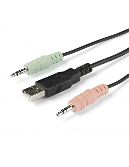 StarTech.com Switch Conmutador KVM de 2 Puertos HDMI - 4K de 60Hz - Switch Conmutador Selector KVM Compacto de Sobremesa Ultra