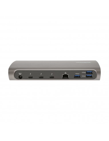StarTech.com Docking Station Thunderbolt 4, PD de 96W, para 1 Monitor de 8K para 2 Monitores de 4K 60Hz, 3xTB4 USB4,