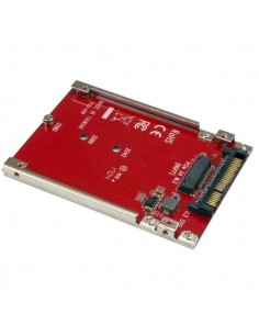 StarTech.com Tarjeta Adaptador PCI Express M.2 a U.2 SFF8639 para SSD NVMe M.2 - Conversor para SSD M.2 - Tarjeta Anfitrión
