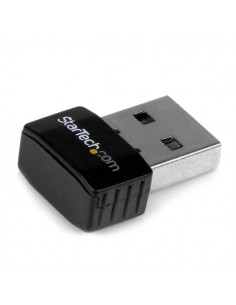 StarTech.com Mini Adaptador de Red Inalámbrico USB 2.0 a Wireless N de 300 Mbps - Wifi Externo 802.11n 2T2R