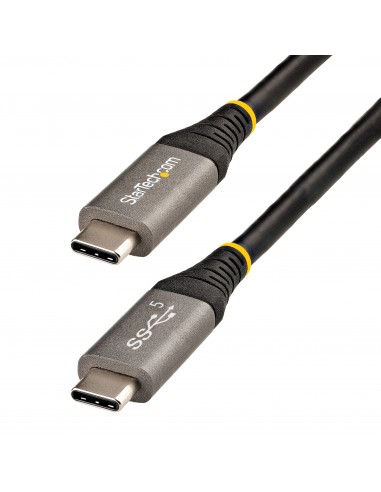 StarTech.com Cable de 2m USB-C de 5Gbps - Cable USBC de Alta Calidad - Cable USB Tipo C USB 3.1 3.2 Gen 1 - con Carga por