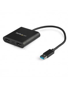 StarTech.com Adaptador USB 3.0 a HDMI Doble - 4K 30Hz
