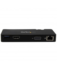 StarTech.com Replicador de Puertos USB 3.0 de Viajes con HDMI o VGA - Docking Station para Portátil 2