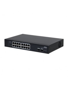 Dahua Technology PoE PFS3218-16GT-135 switch No administrado L2 Gigabit Ethernet (10 100 1000) Energía sobre Ethernet (PoE)