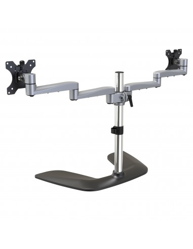 StarTech.com Soporte VESA de Escritorio para Dos Monitores - Soporte Ergonómico para Pantallas hasta 32" con Montaje VESA -
