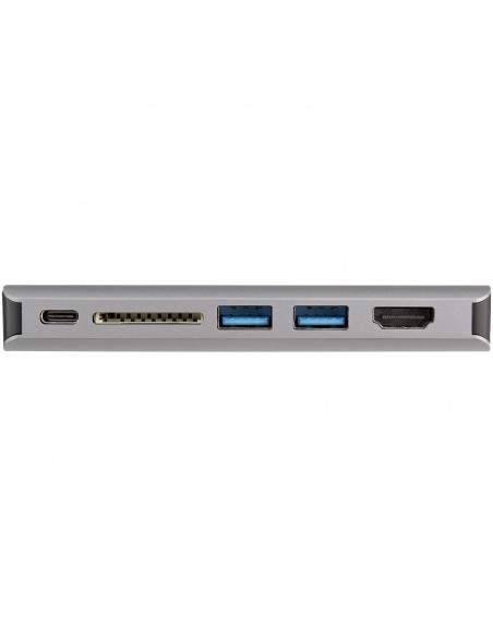 StarTech.com Adaptador Multipuertos USB-C - Mini Docking Station para Viajes con HDMI de 4K o VGA de 1080p - con Hub Ladrón USB