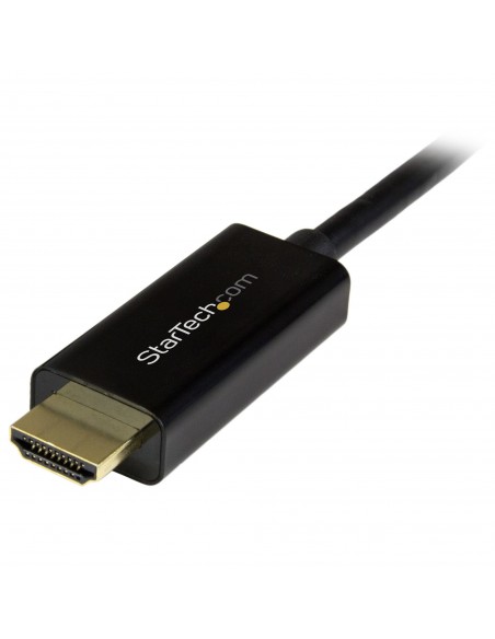 StarTech.com Cable Conversor DisplayPort a HDMI de 2m - Color Negro - Ultra HD 4K