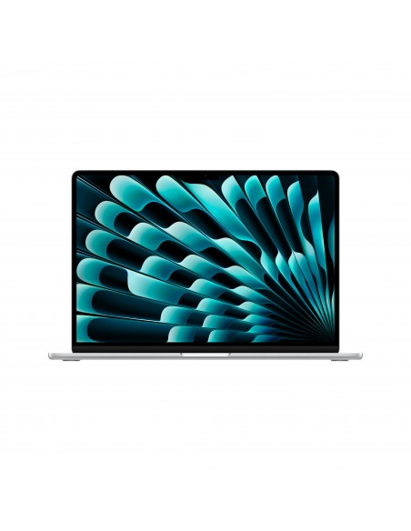 Apple MacBook Air Apple M M3 Portátil 38,9 cm (15.3") 8 GB 512 GB SSD Wi-Fi 6E (802.11ax) macOS Sonoma Plata