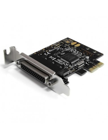 StarTech.com Tarjeta Adaptadora PCI Express PCIe de 4 Puertos Serie con Cable Multiconector RS232 Serial