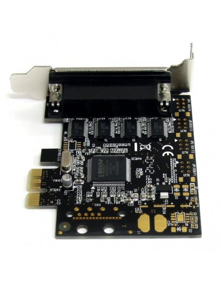 StarTech.com Tarjeta Adaptadora PCI Express PCIe de 4 Puertos Serie con Cable Multiconector RS232 Serial StarTech.com Tarjeta Adaptadora PCI Express PCIe de 4 Puertos Serie con Cable Multiconector RS232 Serial