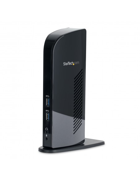 StarTech.com Docking Station USB 3.0 de 2 Monitores para Portátil - HDMI y DVI VGA - Hub Ladrón 6x USB-A - GbE - Audio - StarTech.com Docking Station USB 3.0 de 2 Monitores para Portátil - HDMI y DVI VGA - Hub Ladrón 6x USB-A - GbE - Audio -