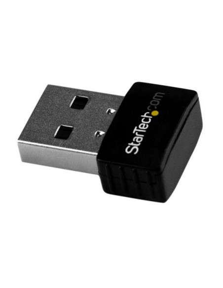StarTech.com Micro Adaptador de Red Inalámbrica Wifi USB AC600 Externo - Wireless 1T1R 802.11ac - 2,4GHz y 5GHz