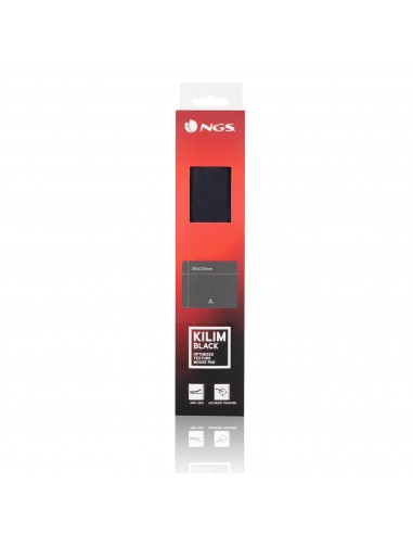 NGS MOUSE-1080 alfombrilla para ratón Alfombrilla de ratón para juegos Negro