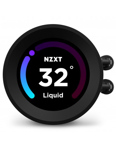 NZXT Kraken Elite 240 RGB Procesador Sistema de refrigeración líquida todo en uno 12 cm Negro 1 pieza(s)