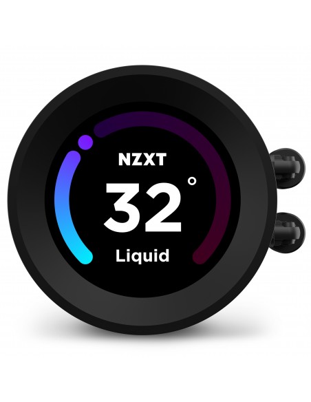 NZXT Kraken Elite 240 RGB Procesador Sistema de refrigeración líquida todo en uno 12 cm Negro 1 pieza(s)