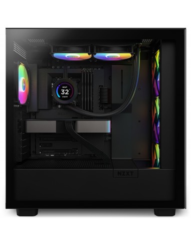 NZXT Kraken Elite 240 RGB Procesador Sistema de refrigeración líquida todo en uno 12 cm Negro 1 pieza(s)