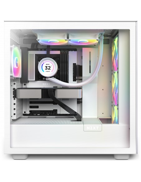 NZXT Kraken Elite 240 RGB Procesador Sistema de refrigeración líquida todo en uno 12 cm Blanco 1 pieza(s)