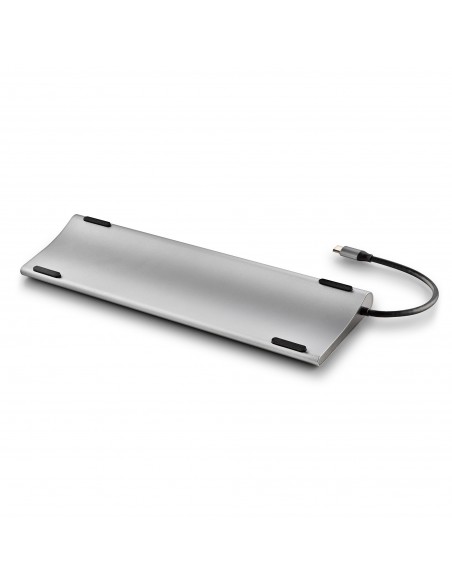 NGS WONDER DOCK 12 Alámbrico USB 3.2 Gen 1 (3.1 Gen 1) Type-C Plata
