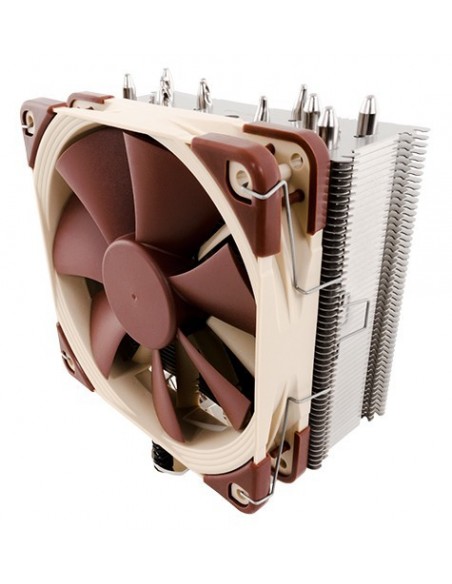 Noctua NH-U12S sistema de refrigeración para ordenador Procesador Enfriador 12 cm Marrón, Acero inoxidable