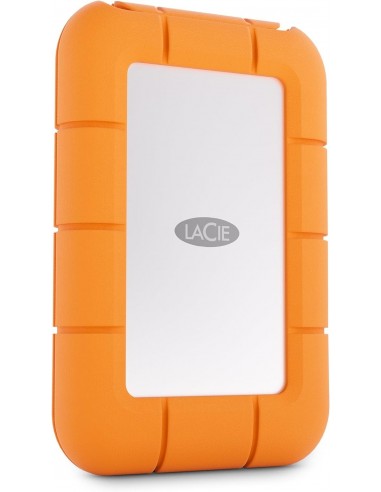 LaCie STMF500400 unidad externa de estado sólido 500 GB Gris, Naranja