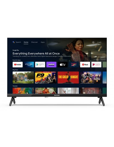 Sharp 24FH2EA Televisor 61 cm (24") HD Smart TV Wifi Negro