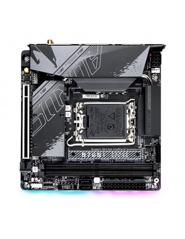 Gigabyte B760I AORUS PRO placa base Intel B760 Express LGA 1700 mini ITX